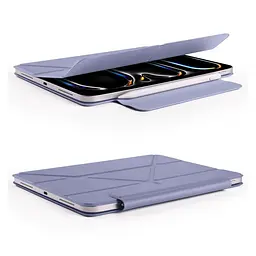 Чохол-книжка BeCover Ultra Slim Origami Magnetic для Apple iPad Pro 11 M4 (2024) Насичено-пурпуровий (712963) - мініатюра 3