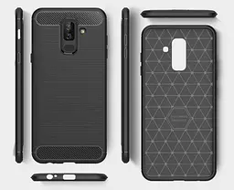 Чохол PRIMO Carbon Fiber Series для Samsung J8 2018 (SMJ810) Black - мініатюра 3