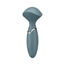 Вібромасажер Satisfyer Mini Wand-er Grey - мініатюра 2