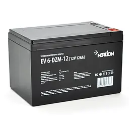 Тягова акумуляторна батарея Merlion EV 6-DZM-12, 12V 12Ah M5 (152x99x98), Q3