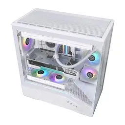 Корпус Lian Li Vector V100 Tempered Glass White (G99.V100W.01) Без БП - мініатюра 6