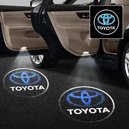Лазерна дверна підсвітка/проєкція у двері автомобіля Toyota 002 - мініатюра 2