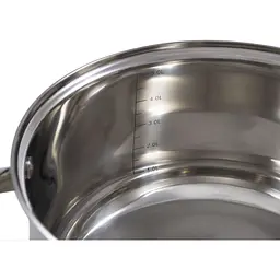 Каструля Krauff Steil зі скляною кришкою 24 см 5.8 л (26-238-077) - мініатюра 4
