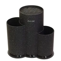 Підставка для ножів Kamille КМ-7608 black