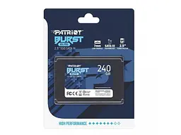 SSD-накопичувач Patriot Burst Elite 240 GB (PBE240GS25SSDR) - мініатюра 3