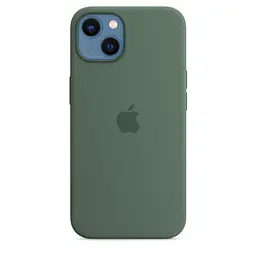 Чохол Silicone Case з MagSafe для Apple iPhone 13 (6.1) (Eucalyptus) ААА [69875] - мініатюра 7