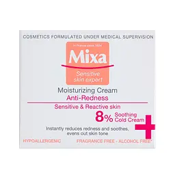 Зволожуючий крем Mixa Anti-redness проти почервоніння для чутливої шкіри обличчя, spf 15, 50 мл (D3541900) - мініатюра 2