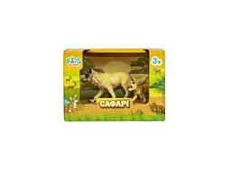 Фігурка KIDS TEAM ANIMALS тварини "Сафарі" Q9899-A34 Вовк і вовченя в асорт. - мініатюра 5