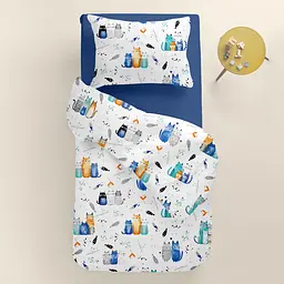 Дитяча постільна білизна в ліжечко HAPPY CATS COSAS (4822052452639) - мініатюра 2