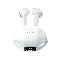 Беспроводные Bluetooth 5.4 наушники с микрофоном Lenovo XT-53 ThinkPlus White - мініатюра 1