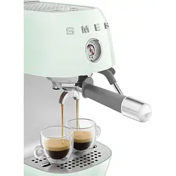 Кавоварка ріжкова Smeg ECF03PGEU Pastel Green [169559] - мініатюра 10