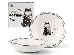 Салатник SNT 1,8л Котики 700-21-23