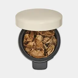 Бак для сміття Brabantia NewIcon, з педаллю, 3 л, бежевий (149887) - мініатюра 4