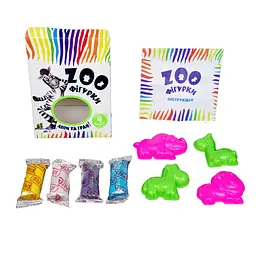 Набір для творчості Strateg Zoo фігурки 32059 - мініатюра 2