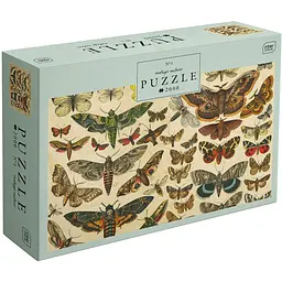 Пазли тришарові Interdruk Vintage Nature 1, 2000 шт. (385031)