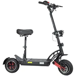 Електросамокат KUGOO G-Booster 1200W*2 (2400W) 23Ah чорний, повнопривідний | з сидінням - мініатюра 10
