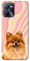 TPU чехол Demsky Pastel spitz для Realme C35