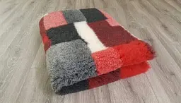 Килимок Jackson Textiles Patchwork red 160х200 см (JT-024-2) - мініатюра 4