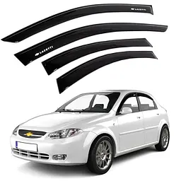 Дефлектори вікон вітровики для Chevrolet Lacetti Хечбек 2003-2014 Voron Glass