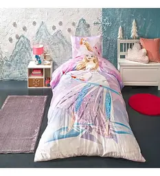 Комплект постільної білизни Disney Frozen Breezy 1,5-спальний Tac pbe0041287