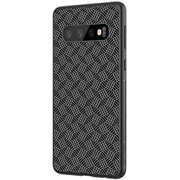 Чохол-книжка Nillkin Synthetic Fiber Case Samsung Galaxy S10+ Black - мініатюра 5