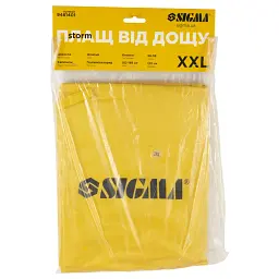 Плащ від дощу Storm XXL жовтий SIGMA (9461401) - мініатюра 7