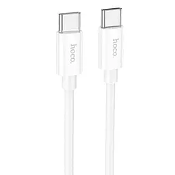 Дата кабель Hoco X87 Magic Type-C to Type-C PD 60W (1m) White