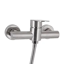Змішувач для душу Lidz Luna 010 (з душовим гарнітуром) (k35) LDLUN010NKS46095 Nickel - мініатюра 3