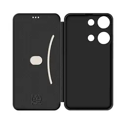 Чохол-книжка MAKE Xiaomi Redmi Note 14S Flip Black - мініатюра 4