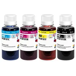 Комплект чорнил ColorWay EPSON L100/L200 BK/С/M/Y (ColorWay-EW101SET01) 4*100мл (CW-EW101SET01)