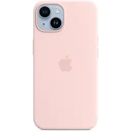 Чохол Silicone Case з MagSafe для Apple iPhone 14 (Chalk Pink) ААА [74212]