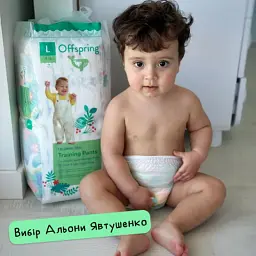 Підгузки Offspring Трусики Fun Figures розмір L 9-14 кг 36 шт (DP-OI-FAP-L36P-FFG) - мініатюра 4