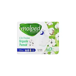 Гігієнічні прокладки Molped Pure&Soft night 6 крапель  6 шт.