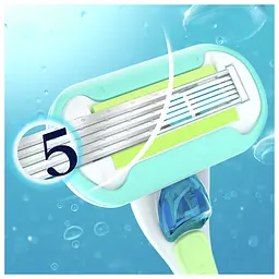 Станок для гоління жіночий Gillette Venus Extra Smooth Embrace c 2 змінними картриджами - мініатюра 6