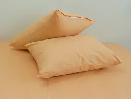 Комплект постільної білизни TAG Tekstil Apricot Cream King Size (Євро maxi) - мініатюра 3