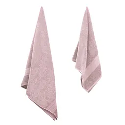 Рушник махровий Ardesto SuperSoft, 50х90см, 100% бавовна, рожевий (ART2250SCP) - мініатюра 7