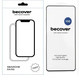 Скло захисне BeCover Realme C65 10D Black (711833)