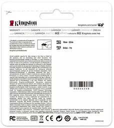 Карта пам'яті Kingston microSDXC Canvas Select Plus Class 10 UHS-I U1 V10 A1 + SD-адаптер 256GB Full HD та 4K - мініатюра 4