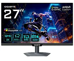 Монітор 27" Gigabyte iтор M27Q3 Gaming Monitor QHD IPS 300Hz/OC 320Hz (M27Q3 Gaming Monitor)