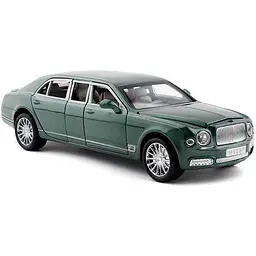 Колекційна металева модель седана АвтоЕксперт Bentley Mulsanne з інерцією, світлом та звуком 1:24 - мініатюра 7
