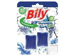 Таблетка Чистоти для зливного бачка BILY 2шт RESERVOIR CUBES Атлантiк 2 x 50г