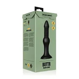 Анальний фалаімітатор Buttr 25 см чорний - мініатюра 6