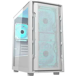 Корпус Cougar Uniface Mini RGB White (UNIFACE MINI RGB White) Без БП