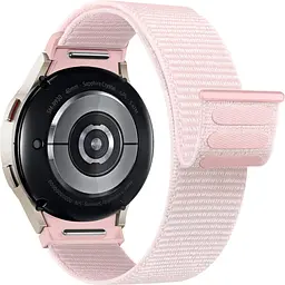 Ремінець ArmorStandart Nylon Band для Samsung Galaxy Watch 7/FE/6/6 Classic/5/5 Pro/4/4 Classic Light Pink (ARM86851) [151804]