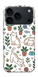TPU чохол Demsky Cats pattern для Apple iPhone 17 Pro Max (6.9")