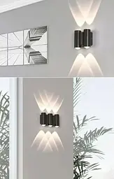 Підсвітка Brille фасадна LED 4W WW IP54 BK (AL-619/4) - мініатюра 2