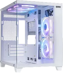 Корпус QUBE REEF ARGB White (REEF_GMNU3) - мініатюра 4