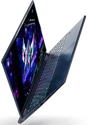 Acer Ноутбук Acer Predator Helios Neo 16S PHN16S-I51 16" OLED, Intel U9-386H, 64GB, F2TB, NVD5060-8, Lin, чорний - мініатюра 4