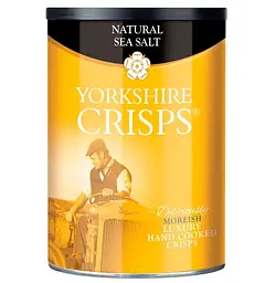 Чипси Yorkshire Crisps з морською сіллю 100 г