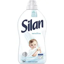 Набір: кондиціонер для білизни Silan  Sensitive 1408 мл + кондиціонер для білизни Silan Небесна свіжість 1408 мл - мініатюра 4